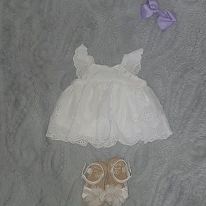 baby Gap | white dress